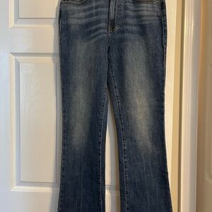 CAbi Dark Blue Flare Jeans